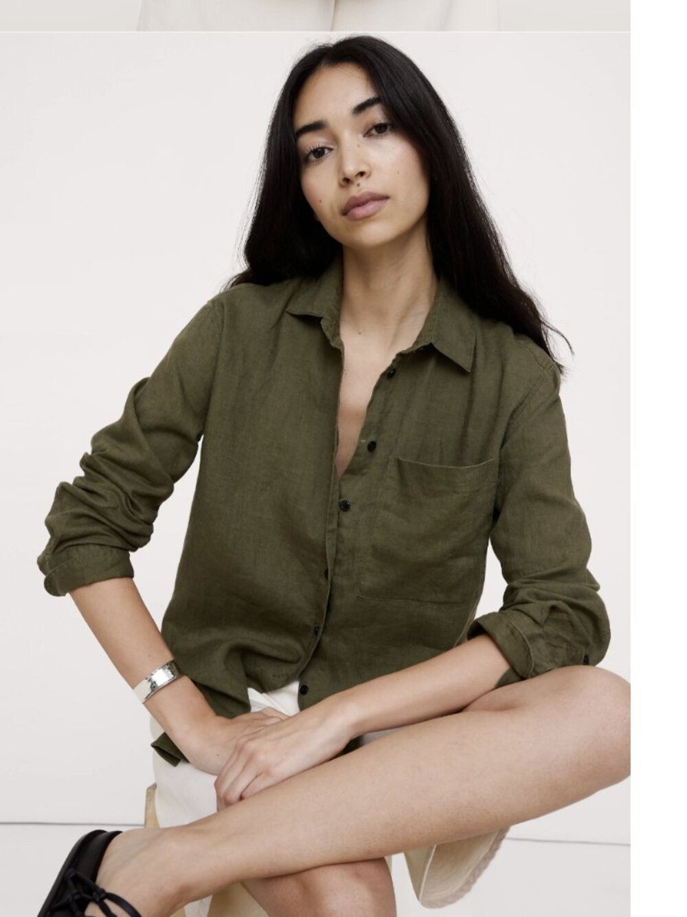 The Oversized Linen Shirt